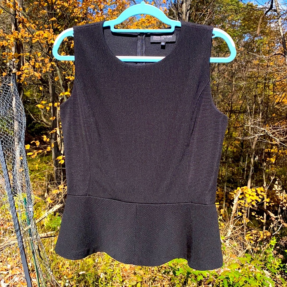 Vintage Jones New York Collection Peplum Top